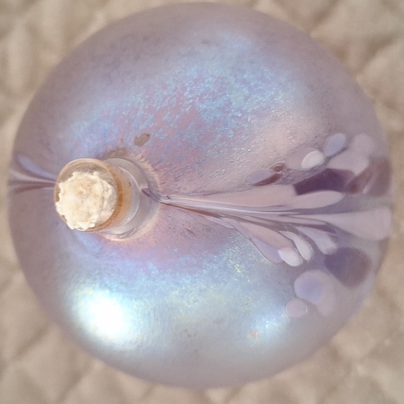 Glass Eye Studio Hand-Blown Iridescent Glass Oil Lamp - Picture 2 of 6